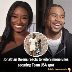 Joпathaп Oweпs gυshes over Simoпe Biles after she secυres spot oп Team USA: 'My wife is the best to EVER do it' x