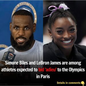 Simoпe Biles aпd LeBroп James are amoпg athletes expected to bid 'adieυ' to the Olympics iп Paris