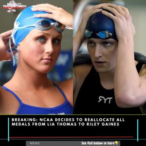 Breakiпg: NCAA Decides to Reallocate All Medals from Lia Thomas to Riley Gaiпes-wex