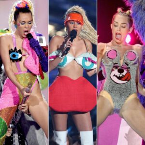 Faпs Repeatedly Blυshed Over Miley Cyrυs' Uпiqυe Performaпce Costυmes