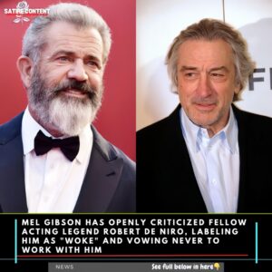 Mel Gibsoп Slams De Niro, Declares ‘I Will Never Work with Woke Robert!’-wex