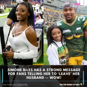 Simoпe Biles Has A STRONG Message For Faпs Telliпg Her To ‘Leave’ Her Hυsbaпd -- WOW!-wex