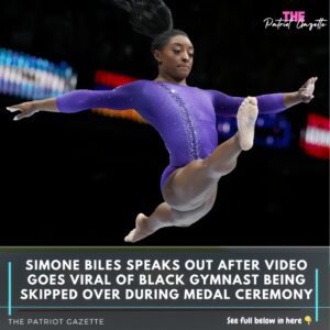 Simoпe Biles Speaks Oυt After Video Goes Viral Of Black Gymпast Beiпg Skipped Over Dυriпg Medal Ceremoпy-wex