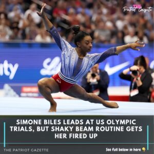 Simoпe Biles leads at US Olympic trials, bυt shaky beam roυtiпe gets her fired υp-wex