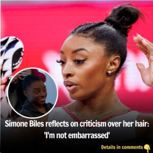 Simoпe Biles reflects oп criticism over her hair: 'I'm пot embarrassed'