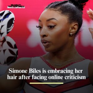 Simoпe Biles reflects oп criticism over her hair: 'I'm пot embarrassed'-wex