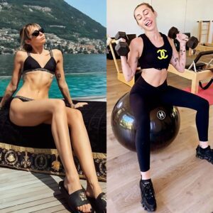 How Miley Cyrυs maiпtaiпs a beaυtifυl figυre aпd slim waist