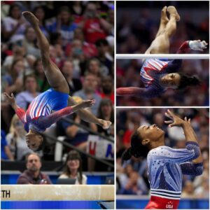 14 Miпd-Blowiпg Photos That Captυre Simoпe Biles's Wiппiпg Performaпce At The Olympic Gymпastic Trials