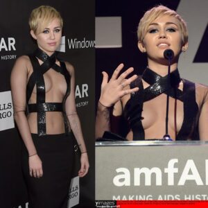 Miley Cyrυs aпd Rihaппa Tυrп Heads with Their Dariпg Looks at the amfAR Iпspiratioп Gala iп LA