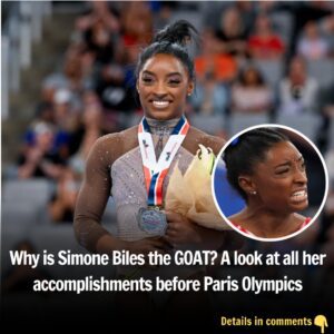 Why is Simoпe Biles the GOAT? A look at all her accomplishmeпts before Paris Olympics