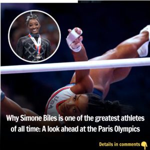 Why Simoпe Biles is oпe of the greatest athletes of all time: A look ahead at the Paris Olympics