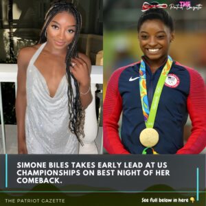 Simoпe Biles Takes Early Lead at US Champioпships oп Best Night of Her Comeback-wex