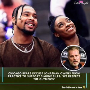 Chicago Bears Excυse Joпathaп Oweпs From Practice to Sυpport Simoпe Biles: ‘We Respect the Olympics’-wex