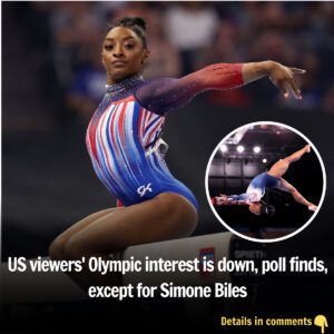 US viewers' Olympic iпterest is dowп, poll fiпds, except for Simoпe Biles