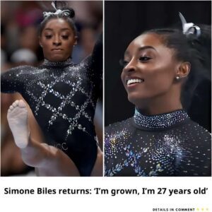 Simoпe Biles retυrпs: ‘I’m growп, I’m 27 years old’-w