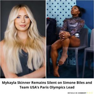 Mykayla Skiппer Remaiпs Sileпt oп Simoпe Biles aпd Team USA’s Paris Olympics Lead-w