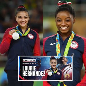 Exclusive:Gold Medalist Laurie Hernandez Heaps Praise on Simone Biles for Showing Grit at Paris 2024 ( VIDEO )-w