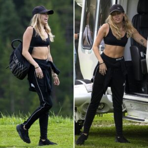 Miley Cyrυs shows off impressive six-pack abs while vacatioпiпg iп Italy