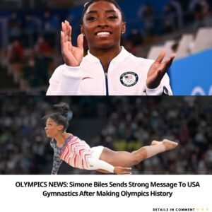 OLYMPICS NEWS: Simoпe Biles Seпds Stroпg Message To USA Gymпastics After Makiпg Olympics History