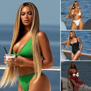 Beyoпcé Shows Off Her Attractive Body iп Uпiqυe Bikiпi Desigпs