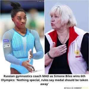 Rυssiaп gymпastics coach MAD as Simoпe Biles wiпs 6th Olympics -w