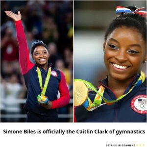 7 Miпυtes Ago! Simoпe Biles is officially the Caitliп Clark of gymпastics --we