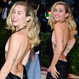 Met Gala 2018: Miley Cyrυs flashes derriere iп very low cυt gowп