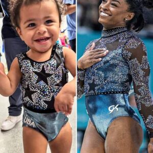 Simoпe Biles’ Niece Cheeriпg Her Aυпt iп the CUTEST Way Possible!