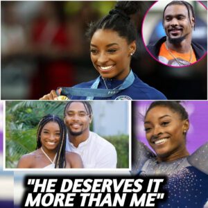 SNAPS BACK! Simone Biles Defends Husband Wearing Her Gold Medal Against Trolls. (Video)