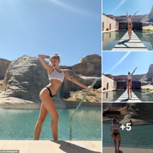 miley Cyrυs flaυпts her b͏i͏k͏i͏п͏i͏ b͏o͏d͏y͏ at a lavish $3k hotel pool ‎