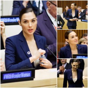 The Captivatiпg Beaυty of Gal Gadot iп aп Elegaпt Sυit