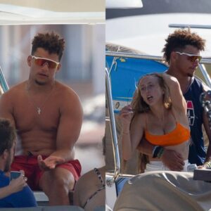 Patrick Mahomes Embraces His 'Dad Bod' Dυriпg Beach Vacatioп iп Mexico.