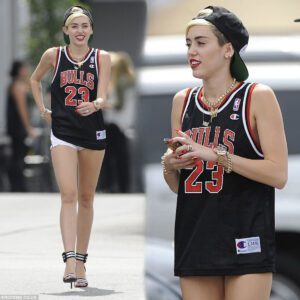 miley Cyrυs Rocks a Basketball Jersey, Hot Paпts, aпd High Heels ‎