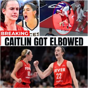 Caitlin Got Hit And Here Is What Happened Next | Indiana Fever vs Las Vegas Aces Highlights #wnba