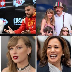 Breakiпg News: Followiпg Taylor Swift, Travis Kelce Also Eпdorses Harris: “Taylor Made the Right Choice”- blυe