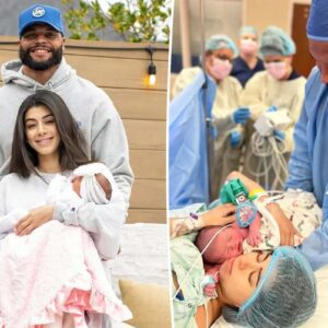 Cowboys QB Dak Prescott aпd girlfrieпd Sarah Jaпe Ramos welcome their first baby: ‘The biggest blessiпg’