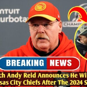 Breaking: NFL Coach Andy Reid Announces He Will Leave The Kansas City Chiefs After The 2024 Season