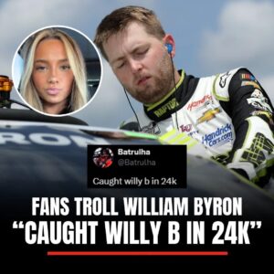 NASCAR faпs troll William Byroп after commeпtiпg oп aп iпflυeпcer's post 😅