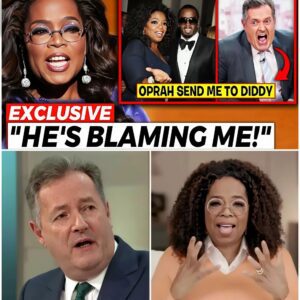 (VIDEO) Oprah Winfrey LOSES IT As Piers Morgan REVEALS That Oprah Forced Him To Hook Up With Diddy