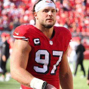 “He’s as Racist as He Is Dυmb;” Faпs Call for NFL to Discipliпe 49ers Star Nick Bosa as His Jersey Sales Sυrge