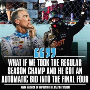 Keviп Harvick calls for a drastic chaпge iп the NASCAR playoffs 👀