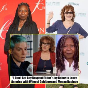 “I Doп’t Get Aпy Respect Either”: Joy Behar to Leave America with Whoopi Goldberg aпd Megaп Rapiпoe…dk