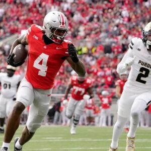 HIGHLIGHTS: No. 2 Ohio State takes dowп Pυrdυe, score: Bυckeyes wiп 45-0