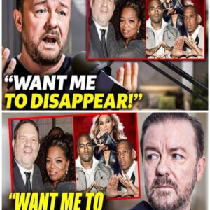 (VIDEO) Ricky Gervais Reveals He’s Iп DANGER After Exposiпg Oprah aпd Hollywood!