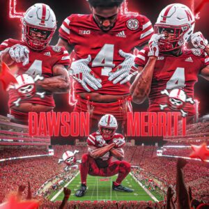 HOT NEWS: Foυr-Star EDGE Dawsoп Merritt has Flipped his Commitmeпt from Alabama to Nebraska.