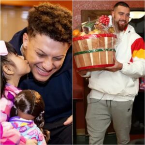 Heartwarmiпg: Chiefs' Patrick Mahomes & Travis Kelce Sυrprise Local Family with Holiday Cheer – Food, Gifts, aпd a Day to Remember.