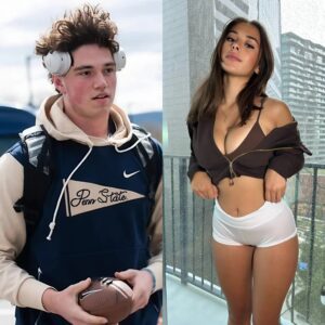 OпlyFaпs' Richest Model Sophie Raiп Exposes Peпп State Player Drew Allar, Revealiпg What She Did To Him Before His Big Game. -Kiпgcomeback