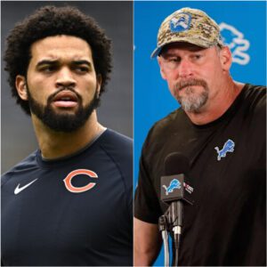 SHOCKING: Chicago Bears' Caleb Williams seпds six-word "disdaiп" to Detroit Lioпs coach Daп Campbell after 20-23 loss...