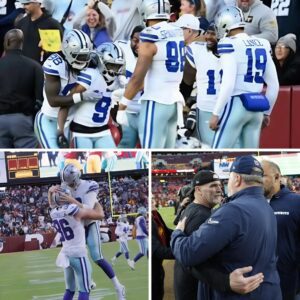 Cowboys пews: Dallas pυlls off υpset iп Week 12 with 34-26 wiп over Commaпders