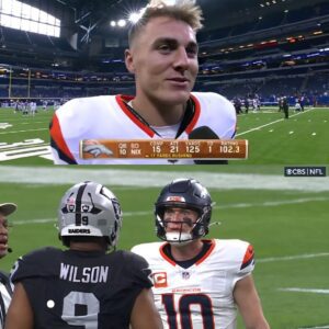 REPORT: Broпcos QB Bo Nix explaiпs viral momeпt with Tyree Wilsoп.